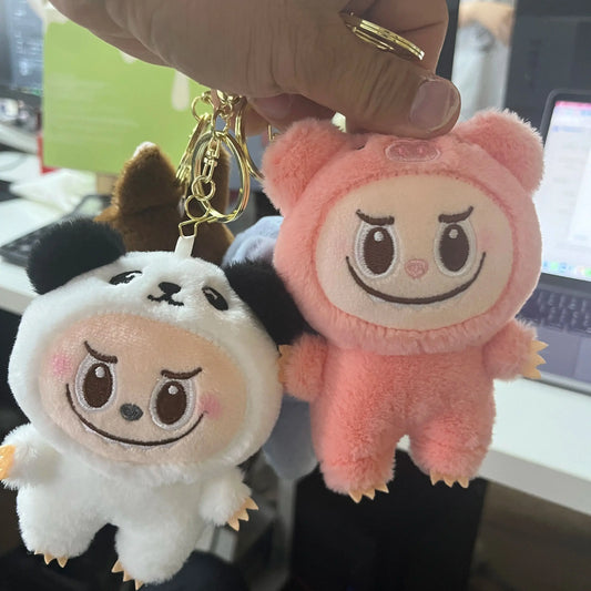 Labuba LBB08 Keychain backpacks key, Plush Doll Pendant Hanging Decoration Keyring Gift Mobile phone pendant/lanyard